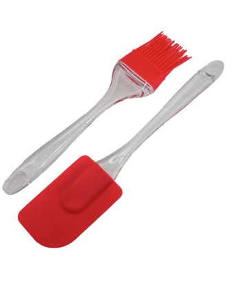 Silicon Oil Brush And Spatula Set For Baking